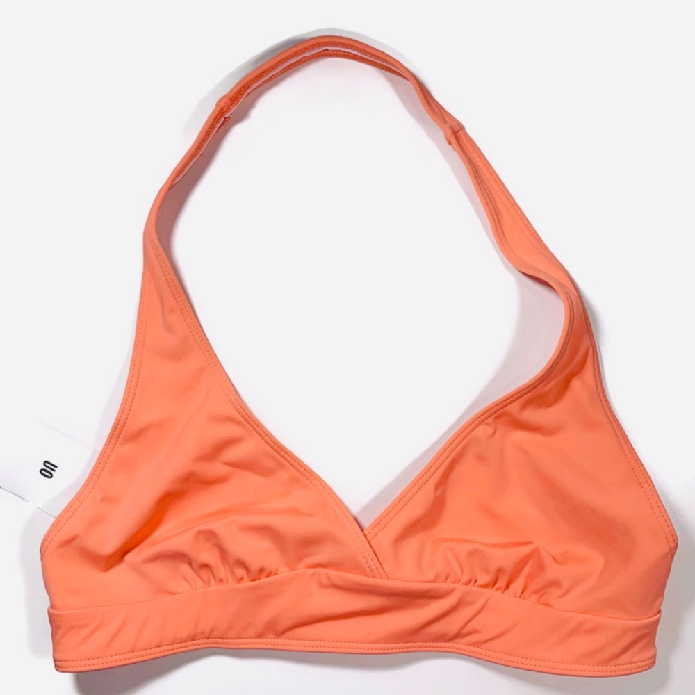 ☘️5 for $25☘️ UO Out From Under Halter Bikini Top Peach Small